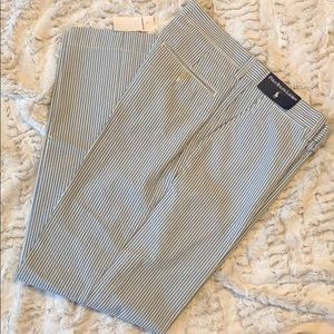 Polo seersucker trousers